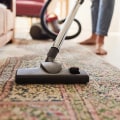 How do you prepare carpet for deep cleaning?