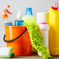 How can i make sure my family stays safe after completing my spring deep cleaning?