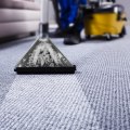 What is the best way to clean carpets during a spring deep cleaning?