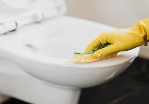 What is included in a deep clean of a bathroom?