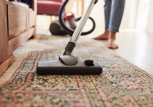 How do you prepare carpet for deep cleaning?