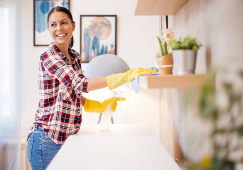 What is the difference between a spring clean and a deep clean?