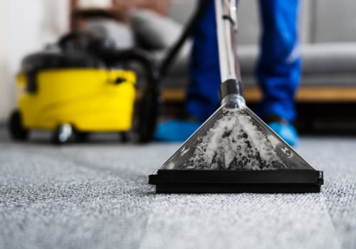 Should you deep clean carpet until water is clear?