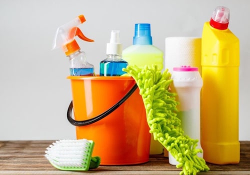 How can i make sure my family stays safe after completing my spring deep cleaning?