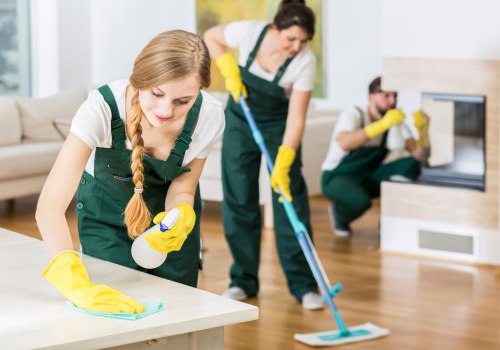 What is deep cleaning and spring cleaning?